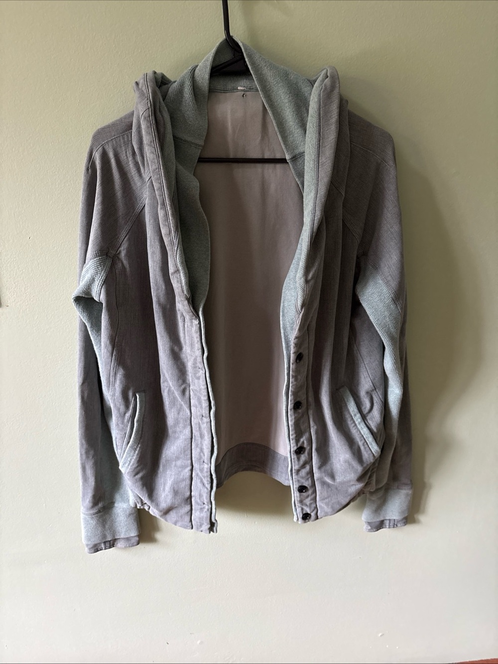 Lululemon To Class Jacket In Burlap Texture Deep Shore Earl Grey Size 12